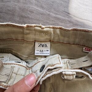 3 Zara kids skinny jeans